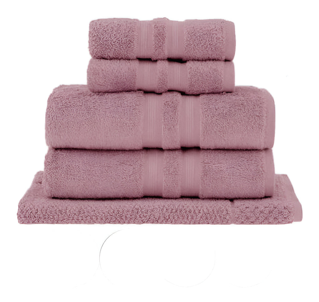 Jogo De Toalhas Banho Buddemeyer Reg Algodão Egípcio 5 Pçs Cor Açai